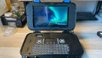 прочный ноутбук Raspberry Pi 7