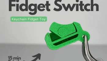Брелок-переключатель Fidget (печать на месте).........