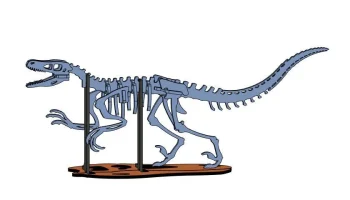 Набор 3Dino Puzzle Museum DX, том 2 1
