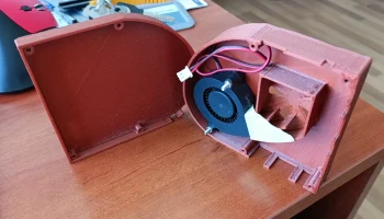Оранжевый корпус Pi 5