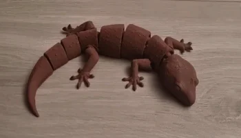 Gecko гибкий шарнирный с принтом на месте......