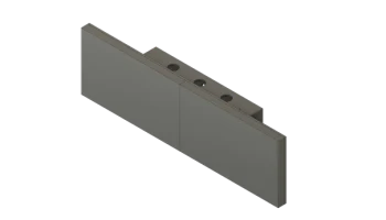 Пиксельные часы 32x8 8