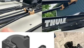 Переходники для багажника на крышу Thule 525 Upride Bike ...