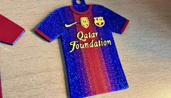 Брелок для футболки ФК "Барселона" - Nike эпохи 2004-2025... 4