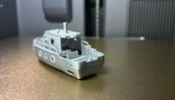 Классический буксир - детальная мини-лодка для 3D-печати.... 2