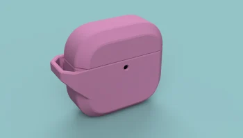 Чехол для AirPods 4 с плоскими краями 4