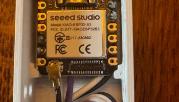 Корпус датчика температуры ESP32 1