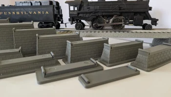 Совместимая градуированная эстакада Lionel Fastrack - железн Совместимая градуированная эстакада Lionel Fastrack - железн