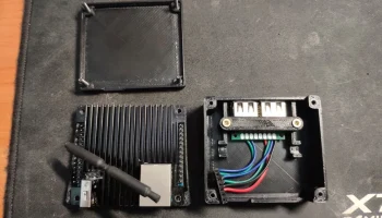 Оранжевый корпус PI Zero 2 3