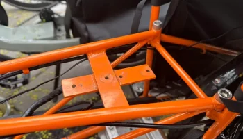 Bike Friday - пластина крепления аккумулятора Haul a Day... 2