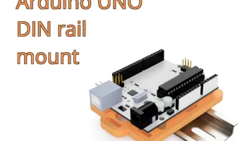 Крепление Arduino UNO на DIN-рейку