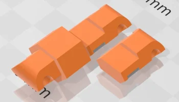 Магнитная пряжка из паракорда V2 5