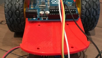 Компактное шасси робота Arduino 6