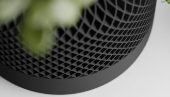 Современный горшок для растений в стиле Apple Homepod....... 2