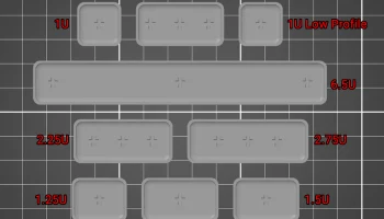 Corsair K60/70/80/90/95 Набор низкопрофильных клавишных к... 3