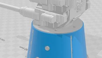 Сделай сам - Тяжелая зенитная турель и основание - WH40k...