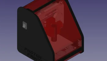 Фотонный принтер - сборка FreeCAD