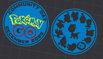 Монета Pokemon Go Community Day #111 - 2025 г. 1