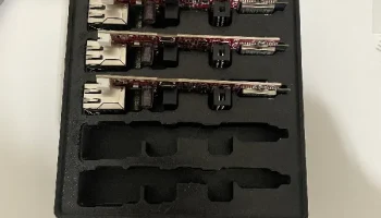 Вырез Gridfinity для 5x ESP32-POE-ISO