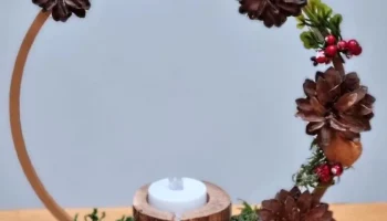 Украшение свечей своими руками 2