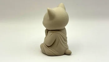 Дзен-кот, медитирующий монах 2