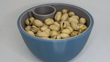 Фисташки и миска для закусок 1