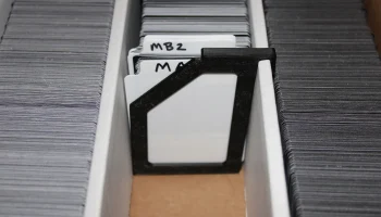 Разделители карточных коробок TCG; Длинный ящик, многоряд... 3