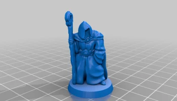Hooded Stranger 28мм (Без опор, FDM) 3