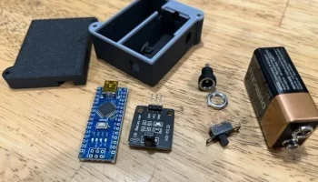 Корпус Arduino Nano V1 с батарейным отсеком 9 В и многим ...