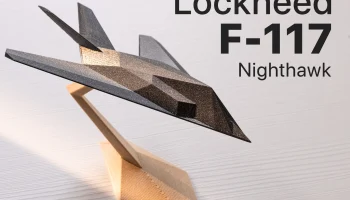 Модель дисплея F-117 2