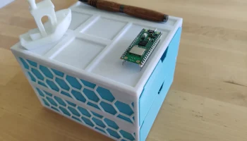 Модульный ящик Honeycomb + поддержка QUBE 500...... 4
