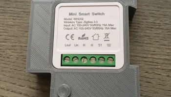 Крепление Din для интеллектуального переключателя ZigBee ..