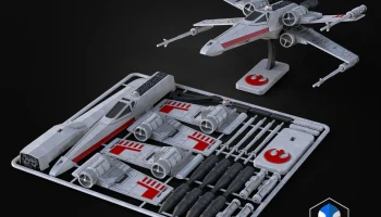 Карта комплекта автомобиля X-Wing - файлы для 3D-печати.....