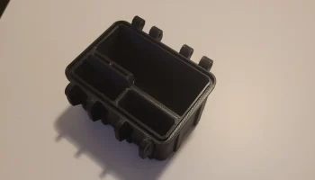 (Ремикс) GoPro 8 - Прочный чехол с 2 батарейными отсеками..
