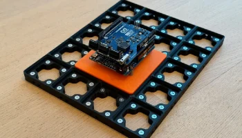 Базовая плата Arduino Uno Gridfinity 1