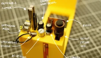 Сумка для аксессуаров Ortlieb 3,5л, внутренняя рамка EDC.... 1