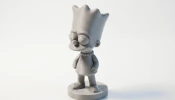 Фигурка Лизы Симпсон, персонаж мультфильма, 3D-печать....... 4