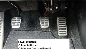Кронштейн для перемещения проставки педали Veloster N (мо... 4