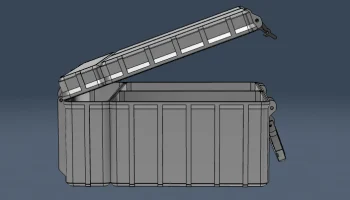 Rugged Tool Box - 3 in 1 Design 2