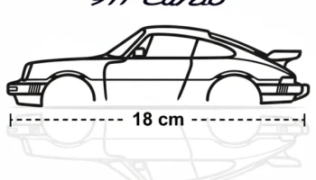 Порше 911 Турбо 2D Дизайн