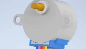 Шаговый двигатель Rohs 28BYJ-48 5 В постоянного тока... 1