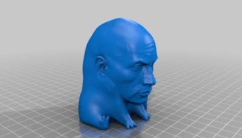 лягушка Фред, но он скала