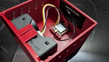 Чехол для монитора качества воздуха SEN66/XIAO ESP32....... 1