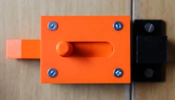 2-ступенчатая дверная защелка / Loquet de porte в 2 положени 1
