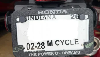 Honda CB500X - Рамка номерного знака мотоцикла............ Honda CB500X - Рамка номерного знака мотоцикла............