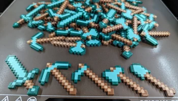 Инструменты Minecraft Многоцветный