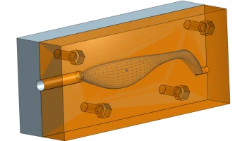 Рыболовная мягкая приманка Shad Mold 9см......... 7