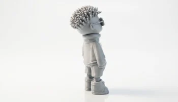 Фигурка крутого малыша, разное, для 3D-печати............ 2