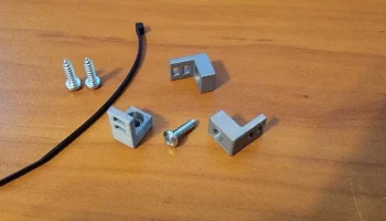 Напечатанная на 3D-принтере стойка для прокладки кабелей ... 3