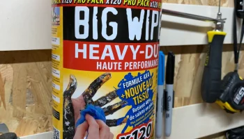 поддержка для длинных салфеток Big Wipes........